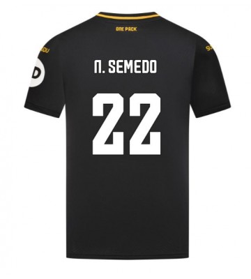 Wolves Nelson Semedo #22 Segunda Equipación 2024-25 Manga Corta